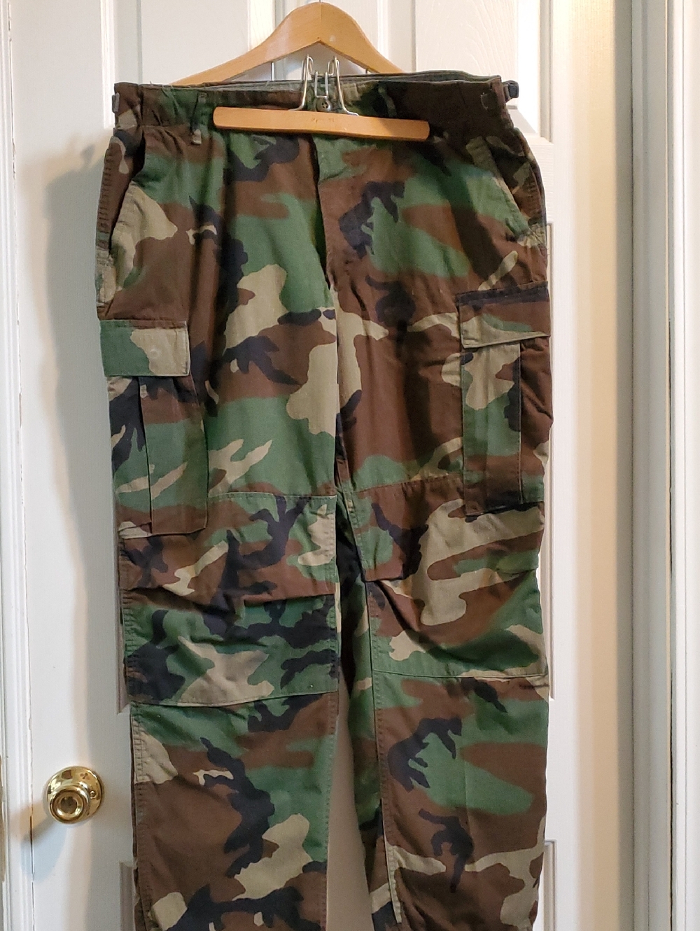 U.S. Army Size Large/Regular Woodland Camouflage Cargo Pants